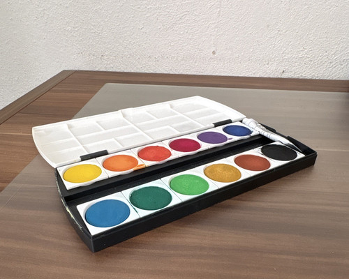 Geha schulmalkasten farben - geha, 12