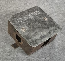 Alte POST Verteilerdose der Deutschen Reichspost, Telefon UP Dose 30er Vorkrieg