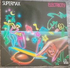Supermax - Electricity  -  LP   - Vinyl  NM-/VG+
