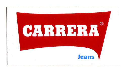 Carrera jeans aufkleber - carrera,