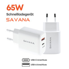 SAVANA 65W Dual USB-A/C