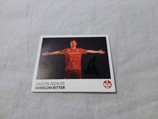 Panini Sticker signiert Marlon