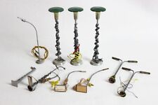 #9642 - Konvolut alte Modelleisenbahn Laternen - Lampen