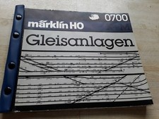 Märklin 0700   Märklin HO Gleisanlagen für K + M Gleise   