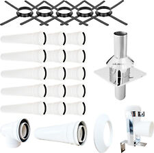 Abgassystem 1-15m Schacht