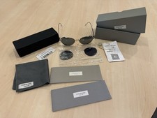 Damen Sonnenbrille Original Thom Browne TB-106-D-GLD-BLK-50 OVP + Ersatzgläser