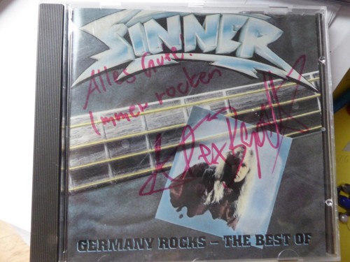 Sinner handsigniert - sinner, cd