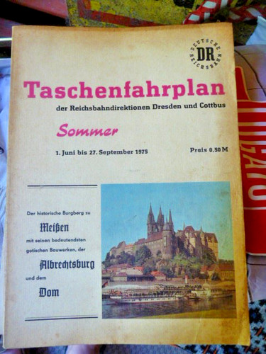 Taschenfahrplan sommer 1975 - taschenfahrplan,