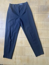 Orwell 👖 Damen Business Hose 38 schwarz Stretch basic hoher Bund Reißverschluß