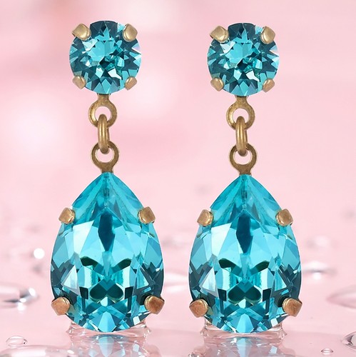 Ohrringe gold tropfen - ohrringe,