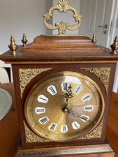 Quarzwohnraumuhr (Nr.6), Kal. 62, Kaminuhr, Weimar Quarz, läuft