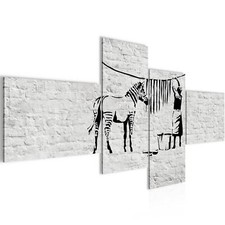 Wandbilder Washing Zebra