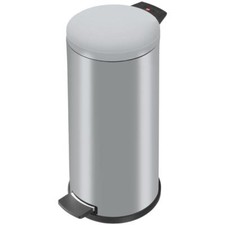 Hailo Tret-Abfalleimer ProfiLine Solid 20, 20 Liter, silber