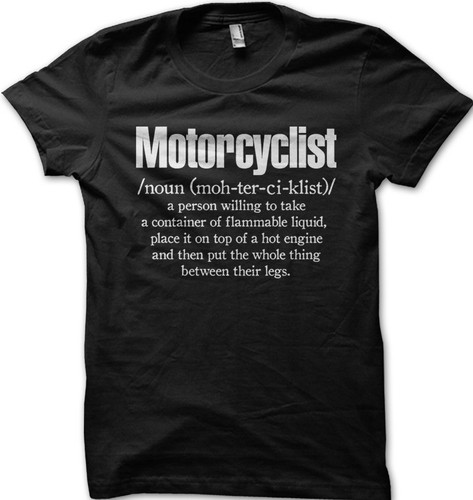 Motorradfahrer biker shirt - biker,