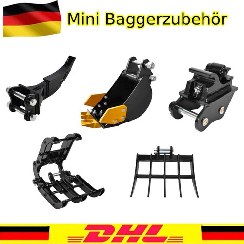 Minibagger rechen ripper - minibagger,