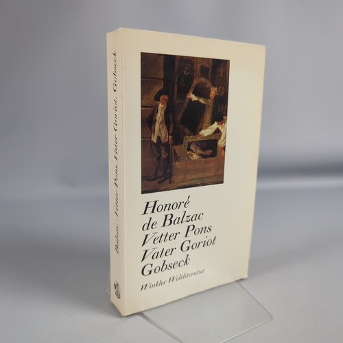 Honoré balzac vetter pons - honoré, de