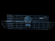 Kühlergrill Hochglanz Schwarz ohne Emblem für VW T6.1 Multivan Transporter 2019-