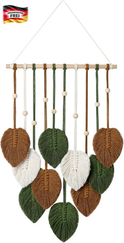 Makramee wandbehang boho - makramee, dekor