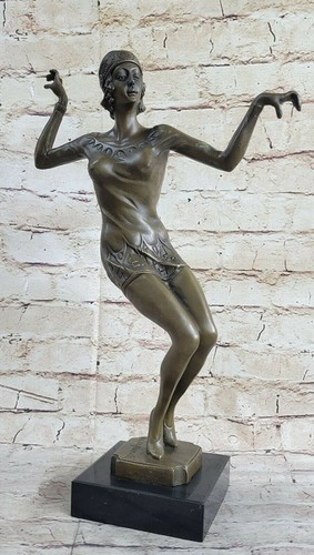 Handgemacht bronze statue - bronze,