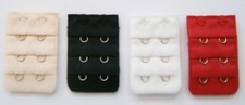 1 BH Verlängerung  2 x 3 Haken ca 5cm lang x 3,2cm breit versch. Farben Weitung 