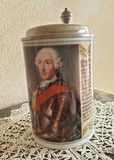 Bierkrug Villeroy&Boch Heinrich Karlsberg Motiv 7 Herzog Christian limit. Zinn