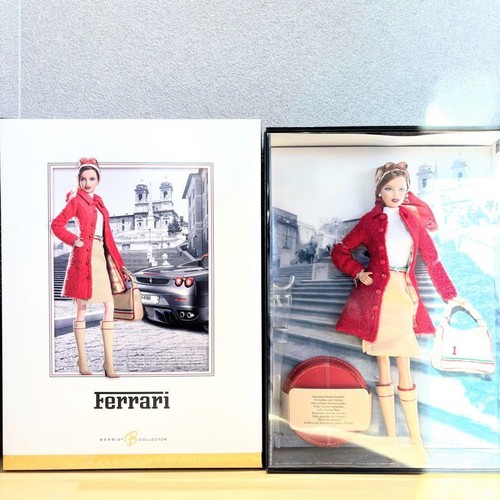 Mattel barbie ferrari gold - mattel,