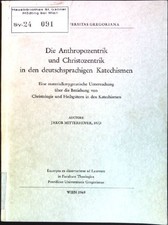 Die Anthropozentrik und