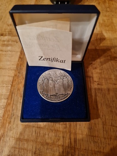 Silbermedaille martin luther - silbermedaille,
