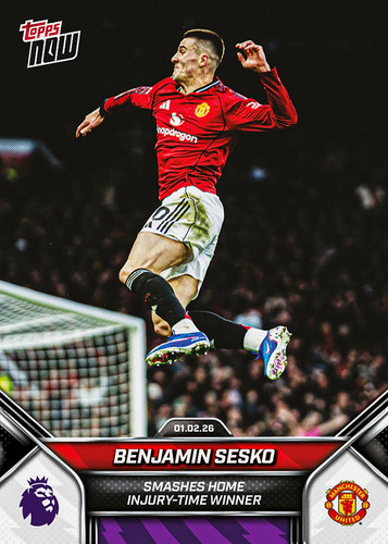 Topps now premier league - now,