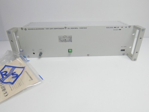 Rohde schwarz vhf - rohde, +