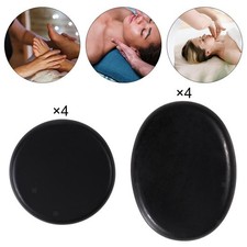 4Pcs Hot Stone Massage-Set Basalt Heißer Felsen Steine Spa Behandlung