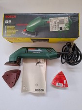 Bosch PDA 120 E Deltaschleifer, gebraucht, funktionstüchtig, in OVP, mit Zubehör