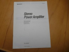 SONY TA-N55es Power Amplifier
