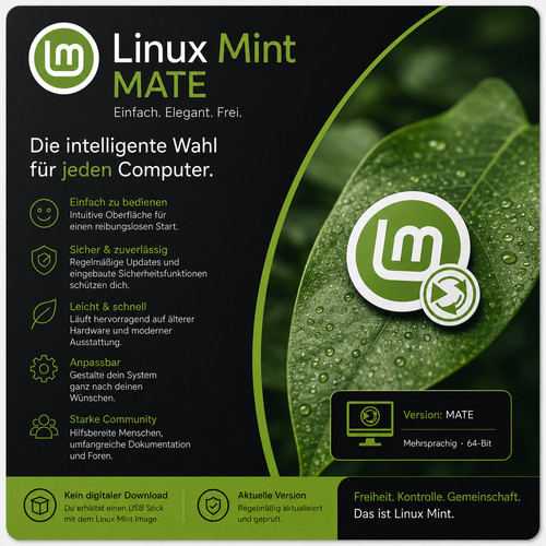 Linux mint - mint, (mate