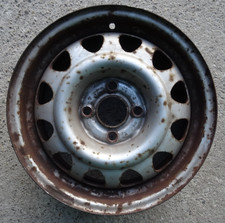 1 x Stahlfelge VW Golf 3 Synchro 6Jx14H2, ET 45 4x100 VO514004 143104 7115