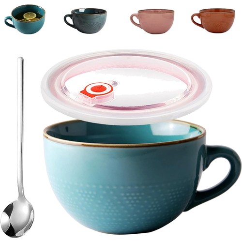 Keramik suppentasse mit deckel - keramik,