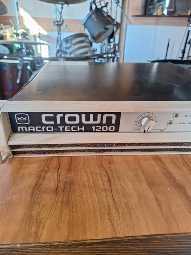 Crown macro tech 1200 - macro-tech,