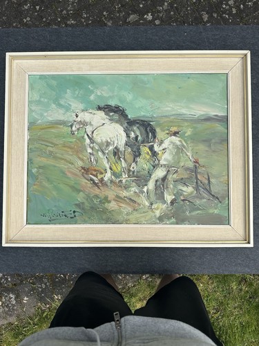 Walter prescher pferdegespann - walter,