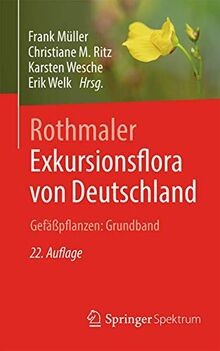 Rothmaler exkursionsflora - rothmaler,