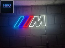 BMW M Logo LED Wand Dekoration