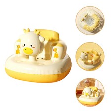 Aufblasbarer Badewannensitz für Baby-Karikatur-aufblasbares Stuhlsofa für Kinder