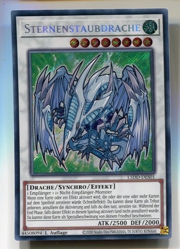 Sternenstaubdrache - yu-gi-oh!,