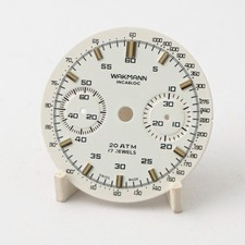 WAKMANN - 7733 VALJOUX - CHRONO - ZIFFERNBLATT - NOS - NEW OLD STOCK