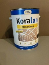 KORALAN, Dekor-Lasur 2,5 Liter 18,00€/l Opalweiß, Kalkweiß, Altkiefer, Eiche 