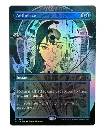 Mtg aetherize secret lair - mtg,