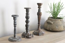 3x Kerzenständer Set
