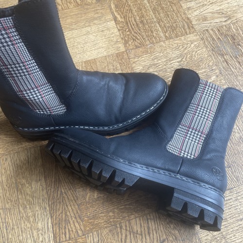 Rieker stiefelette schwarz - stiefelette,,