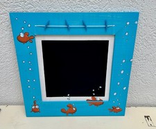 Küchentafel Memotafel Wandtafel Memobrett maritim shabby chic Fische Bretagne