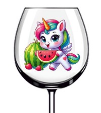 12x bunte lustige Baby Einhorn