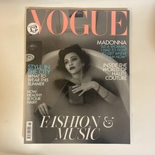 VOGUE UK Magazine Madonna June